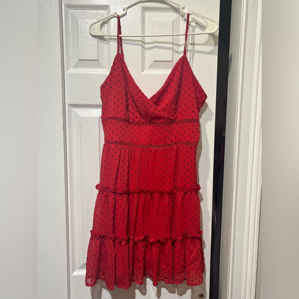 Summer Red Dress
